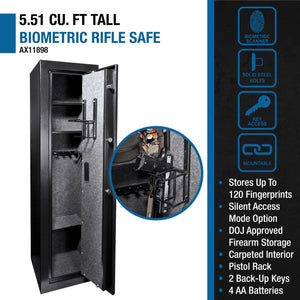 Biometric Rifle Safe