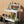 Potting Benches for Outside, HDPE Garden Potting Table with Storage