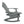 Reclining Outdoor Rocking Adirondack Chair