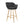 Margarite - Contemporary Fixed Height Counter Stool With Footrest (Set of 2) With Square