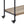 Brantley Oak & Sandy Black Finish Serving Cart