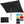 Rectangular Patio Umbrella With Crank Tilt, Polyester UV-Resistant Canopy
