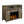 Tobias - Fireplace With Shelf Storage - Oak