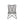 Outdoor Wicker Chair With Geometric Cross Base, Set of 2 - Gray
