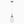Modern Style Pendant Lamp - Bronze and Clear