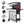 4-Burner Propane Gas BBQ Grill with Stainless Steel Plancha