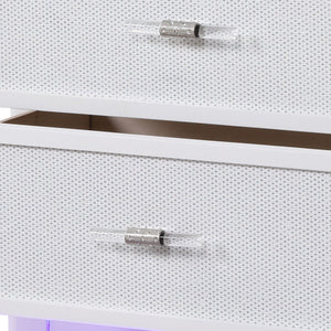 Opium - 2 Drawer Nightstand - White