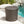 Keaton Barrel Side Table Gray