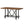 Counter Height Dining Rectangular Kitchen Table For 6 - Brown / Black