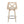 Charlotte - Farmhouse Fixed Height Counter Stool With Swivel (Set of 2) - White Washed / Cream