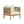Outdoor Club Chair with Acacia Wood Frame in Teak Look