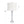 Diamond - Torch Contemporary Crystal Table Lamp (Set of 2) - Clear / Off White / Polished Nickel