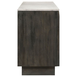 Metzger - 3 Door Sideboard Buffet - Gray