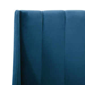 Aspen - Vertical Tufted Modern Headboard Platform Bed Set