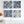 Abstract, And Wall Decor Accents (Set of 4) - White / Blue