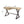 Danton - Aluminum Top Grain Leather Rectangular Writing Desk - Gold