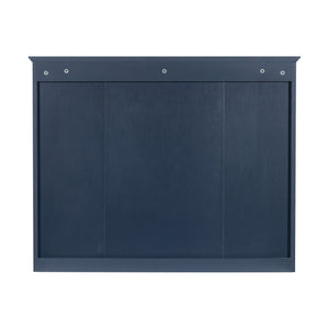 Wall Mounted Medicine Cabinet With Mirror, Storage Cabinet Featuring 6 Open Shelves And Adjustable Interior