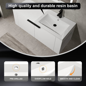 Modern Bathroom Vanity Sink Combo With Spacious Storage