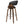 Swivel Bar Stool Elegant Design With Upholstery - Walnut