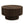 Modern Circular Coffee Table With Stripe Design And Storage Space