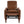 Upholstered Push Recliner Chair With Rubber Wood Legs For Living Room