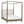 Queen Canopy Bed Frame With Upholstered Headboard - Brown