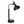 Glowlite - Table Lamp With Cone Shade - Black