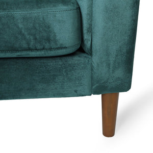 Contemporary 3 Seater Sofa With Accents