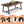 Modern Rectangular Conference Table For 6 - 8 People, Office Executive Desk