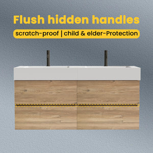 Grace 48" Bathroom Vanity with Double Drawers