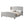 Platform Bed Frame With Tall Headboard And High Footboard