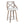 Charlotte - Farmhouse Fixed Height Counter Stool & Swivel With Round Footrest (Set of 2)