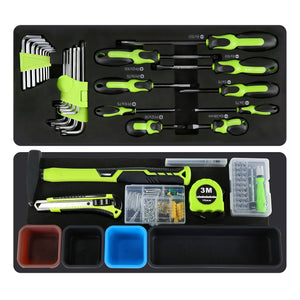 465-Piece Mechanics Tool Set with 3-Drawer Heavy Duty Metal Box Repair Tool Kit