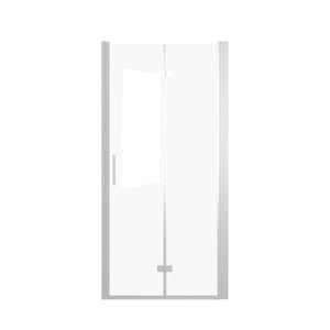 29-28" x 72" Bifold Shower Door, 1/4" (6mm) Tempered Glass