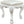 Dresden II - Vanity Stool - Bone White