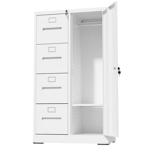 Storage Vertical Filing Cabinet With Lock