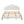 King Size, Upholstered Platform Bed Frame With Adjustable Headboard, No Box Spring Needed - White