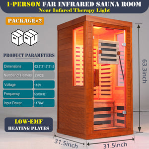 Single Person Infrared Sauna