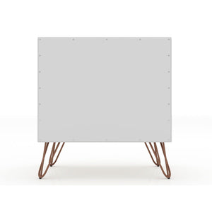 Rockefeller - Nightstand With 2 Drawers - White