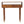 Solid Wood Valenza Curved Console Table