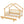 Twin Size Wood Treehouse Bed with Soft Cushion Rails