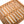 Creative Braided Acacia Wood Outdoor Dining Chairs with Armrests (Set of 2) - Teak / White