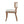 Classic Dining Chair With Curved Back (Set of 2) - Beige / Light Natural