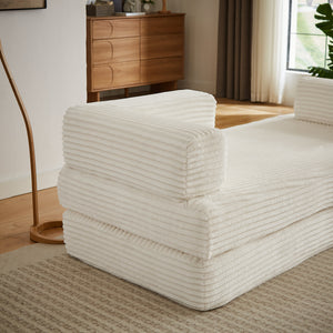 Loveseat Sofa, Cloud Boneless Couches for Living Room, Modern Modular Sofa, Oversized