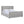 Elle - Wingback Upholstered King Bed - Silver Gray
