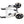 Foldable Shopping Trolley With Wheels And Removable Waterproof Bag - Black