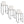 Fuji - Contemporary High Back Barstool Elegant Design
