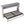 Twin Size Murphy Bed With Cabinet Storage - Gray