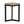 Outdoor Side Table With Iron Base And Slatted Top - Brown
