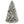 Flocked Artificial Christmas Tree with Clear Lights